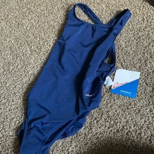 Halter back full piece for swimming